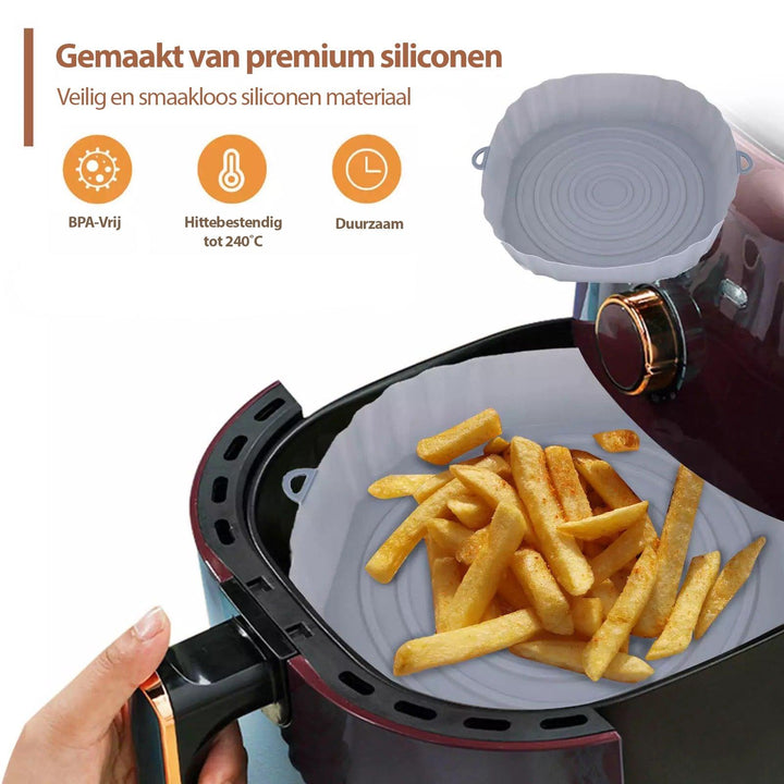 Siliconen AirFryer Mandje - Consumerce