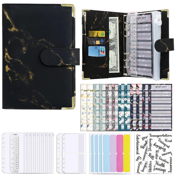 Budget Planner met Geldmapjes Marble Look - Consumerce