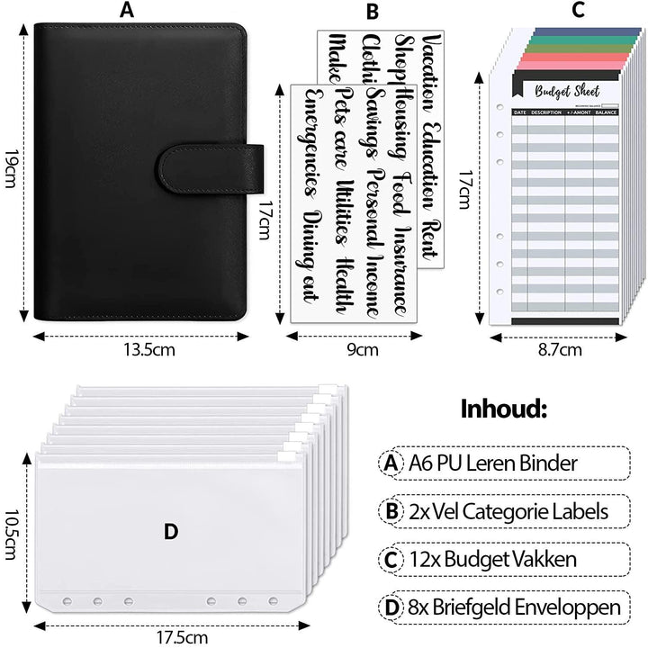 Budget Planner met Geldmapjes - Consumerce