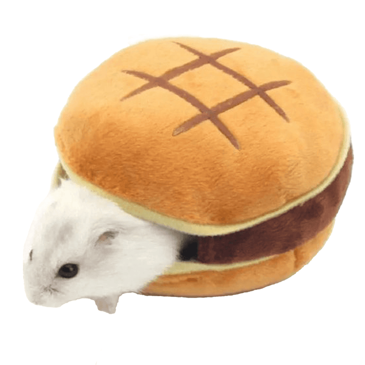 Pluche Hamsterbedje Hamburger - Consumerce