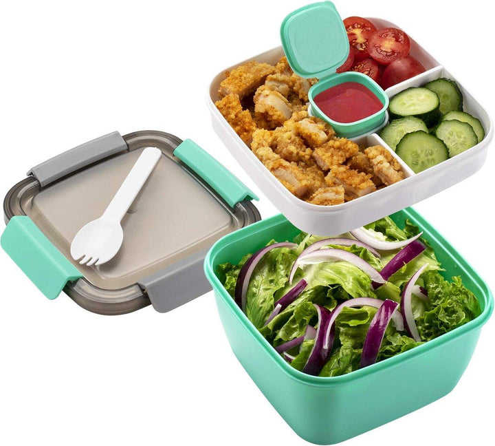 Luxe Meerlaagse Lunchbox met Vakjes - Consumerce