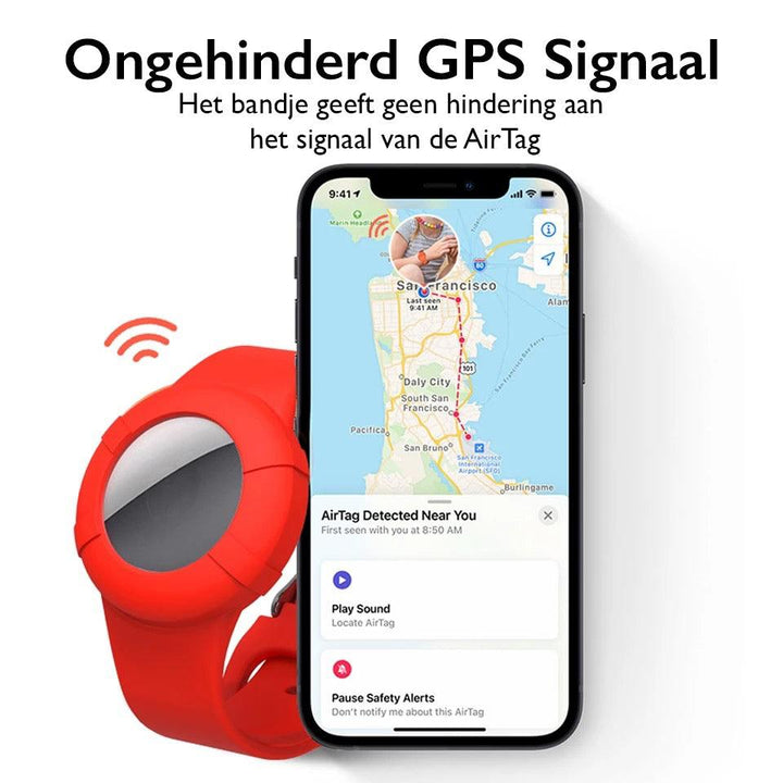 Sluiting Armband Geschikt voor AirTag - Consumerce