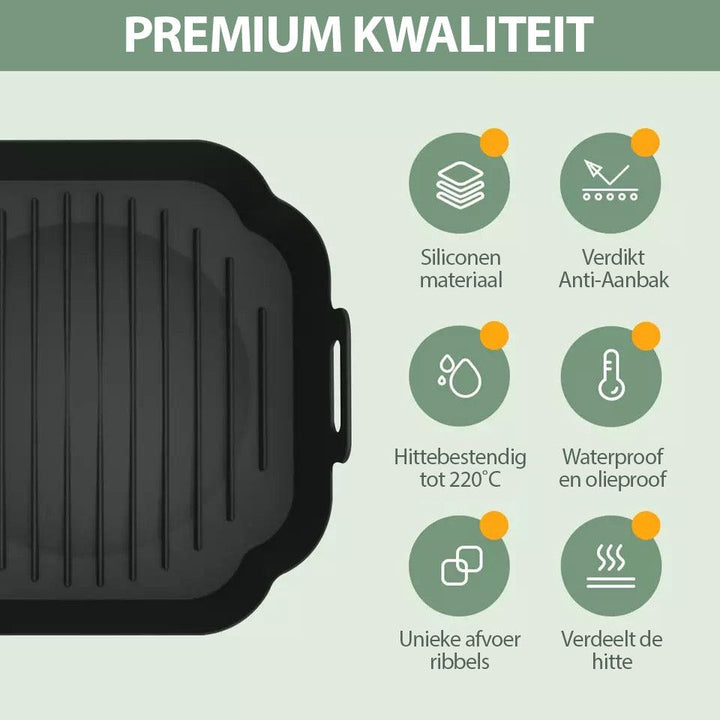 Siliconen AirFryer Mand XL - Consumerce