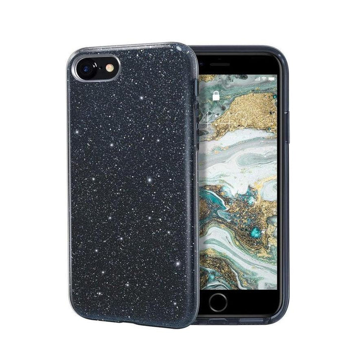 Glitter Beschermhoes geschikt voor iPhone - Consumerce